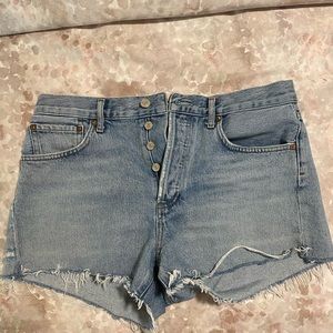 AGOLDE Parker Cutoff Jean Shorts size 27